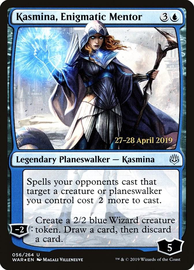Kasmina Enigmatic Mentor 56s/176 (Prerelease Cards)  - Foil