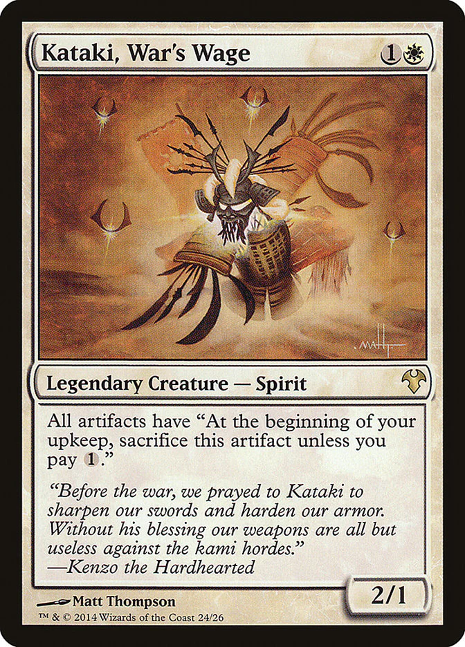 Kataki Wars Wage 24 (Magic Modern Event Deck)
