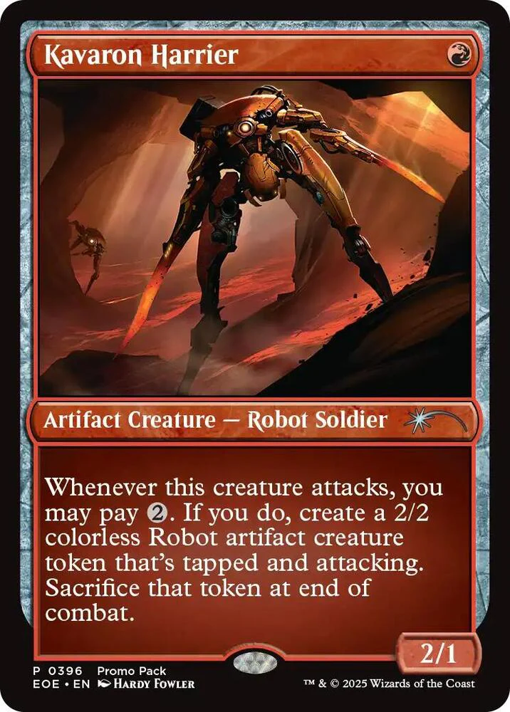 Kavaron Harrier 396/276 (Promo Pack: Edge of Eternities)  - Foil