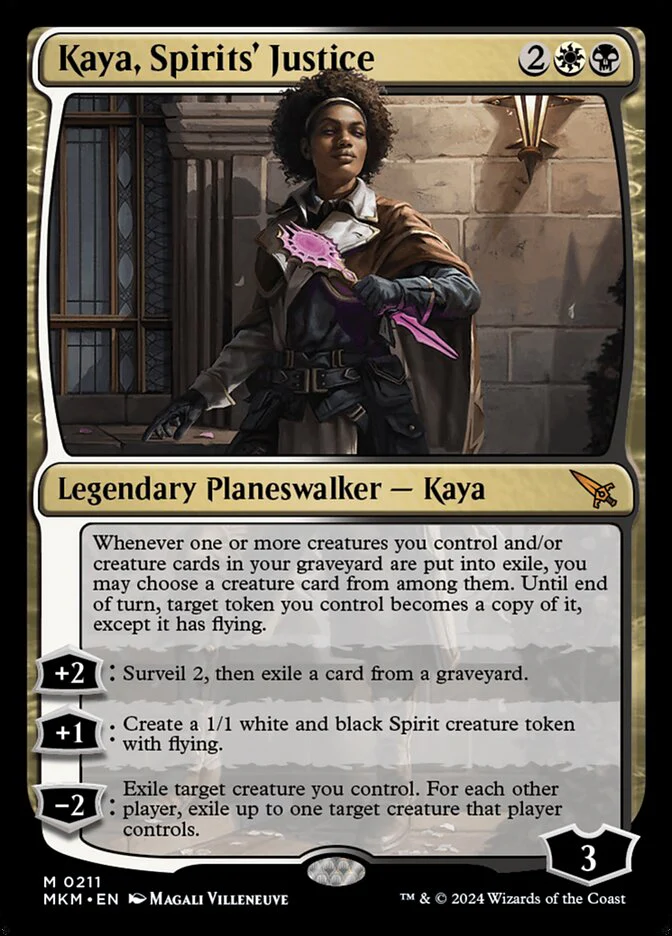 Kaya, Spirits' Justice 211/286 (Murders at Karlov Manor)