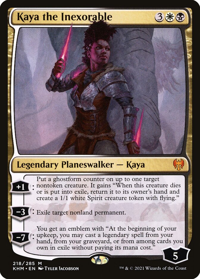 Kaya the Inexorable 218 (Kaldheim)