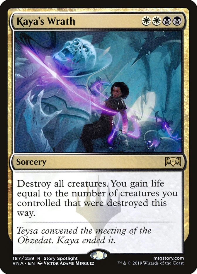 Kaya's Wrath 187/259 (Ravnica Allegiance)