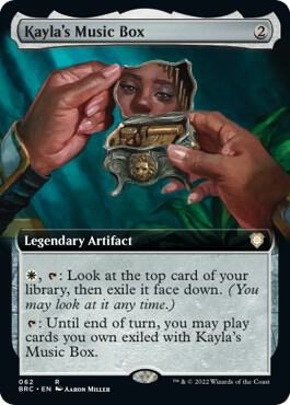 Kaylas Music Box Extended Art 62/40 (Commander: The Brothers' War)