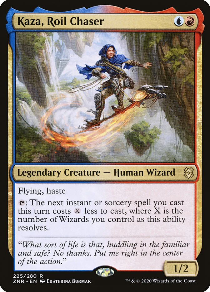 Kaza, Roil Chaser 225 (Zendikar Rising)