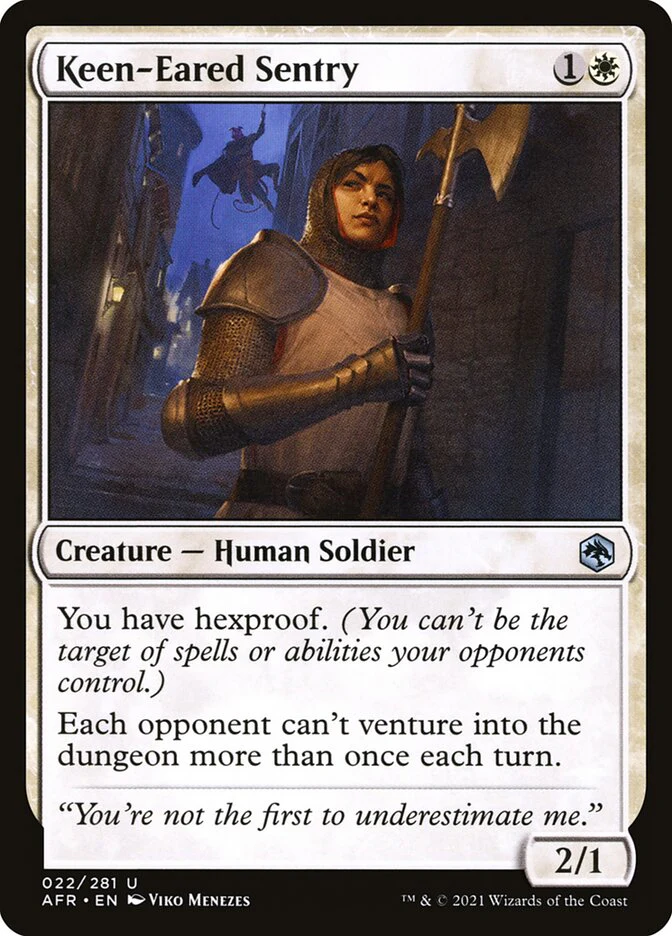 Keen-Eared Sentry 22/281 (Adventures in the Forgotten Realms)