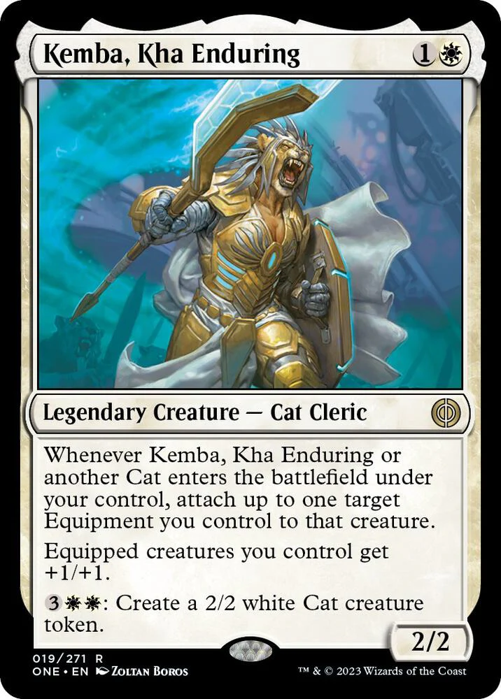 Kemba, Kha Enduring 19/271 (Phyrexia: All Will Be One)  - Foil
