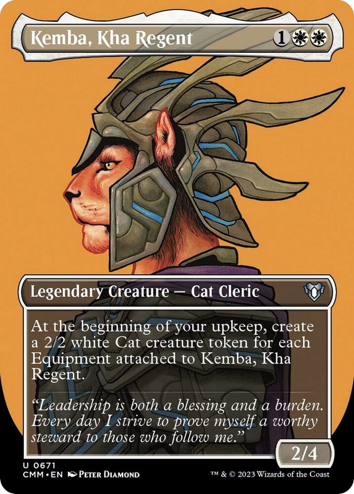 Kemba, Kha Regent 671 (Commander Masters)  - Borderless Foil