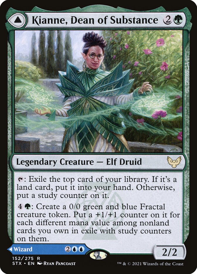 Kianne, Dean of Substance // Imbraham, Dean of Theory 152/275 (Strixhaven: School of Mages)