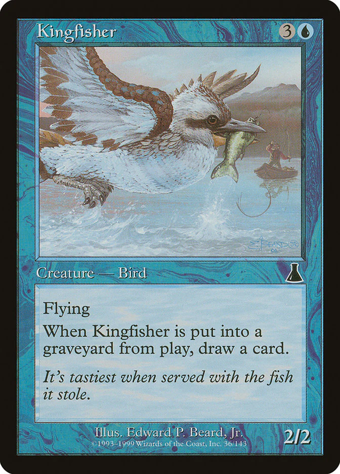 Kingfisher 36/143 (Urza's Destiny)  - Foil