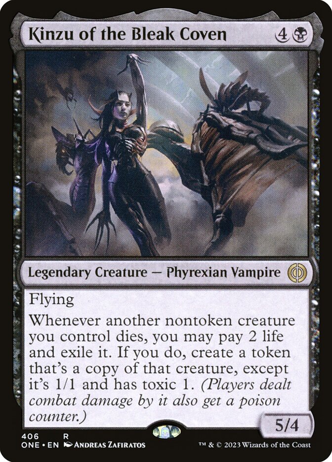 Kinzu of the Bleak Coven 406/271 (Phyrexia: All Will Be One)