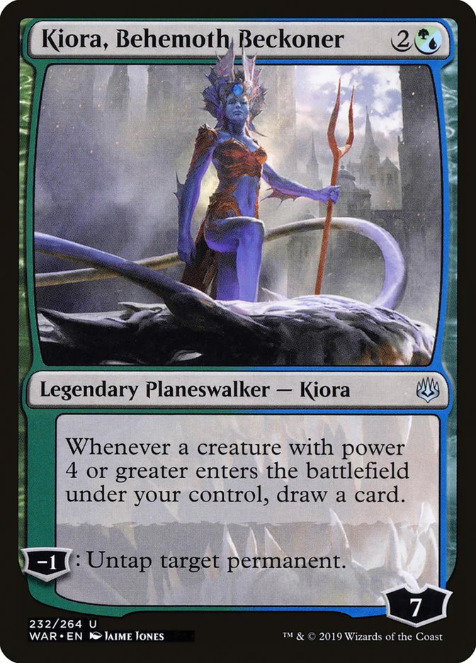 Kiora, Behemoth Beckoner 232 (War of the Spark)
