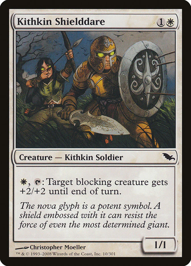 Kithkin Shielddare 10/301 (Shadowmoor)  - Foil