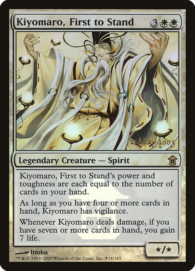 Kiyomaro First to Stand 18★/2 (Prerelease Cards)  - Foil