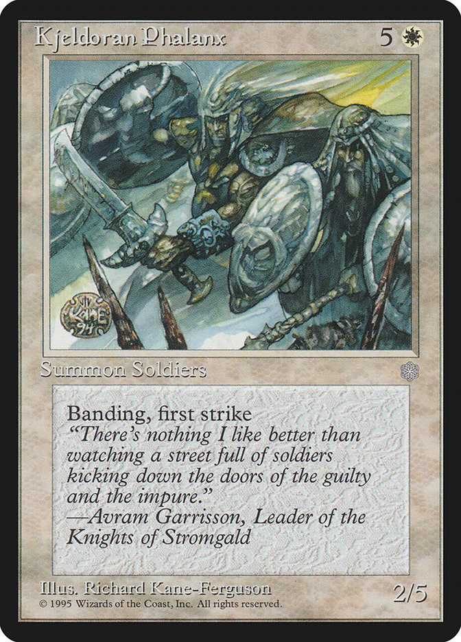 Kjeldoran Phalanx 37/383 (Ice Age)