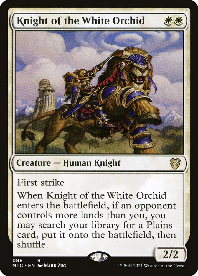 Knight of the White Orchid 88/38 (Commander: Innistrad: Midnight Hunt)