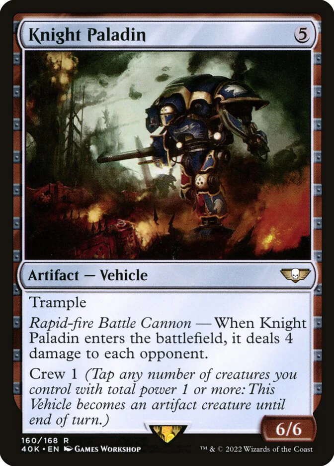 Knight Paladin 160 (Universes Beyond: Warhammer 40,000)