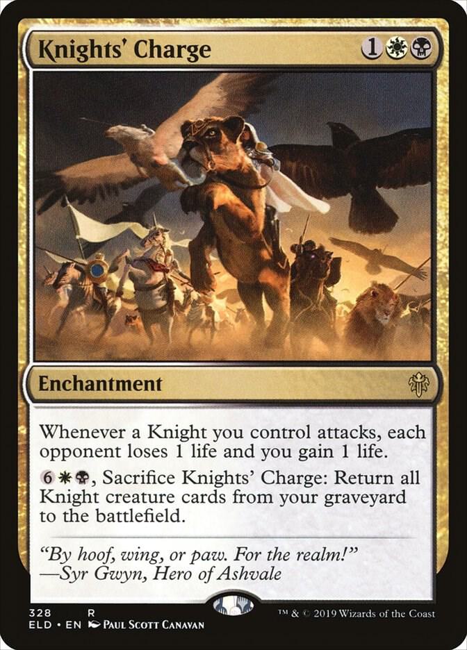 Knight's Charge 328/269 (Throne of Eldraine)