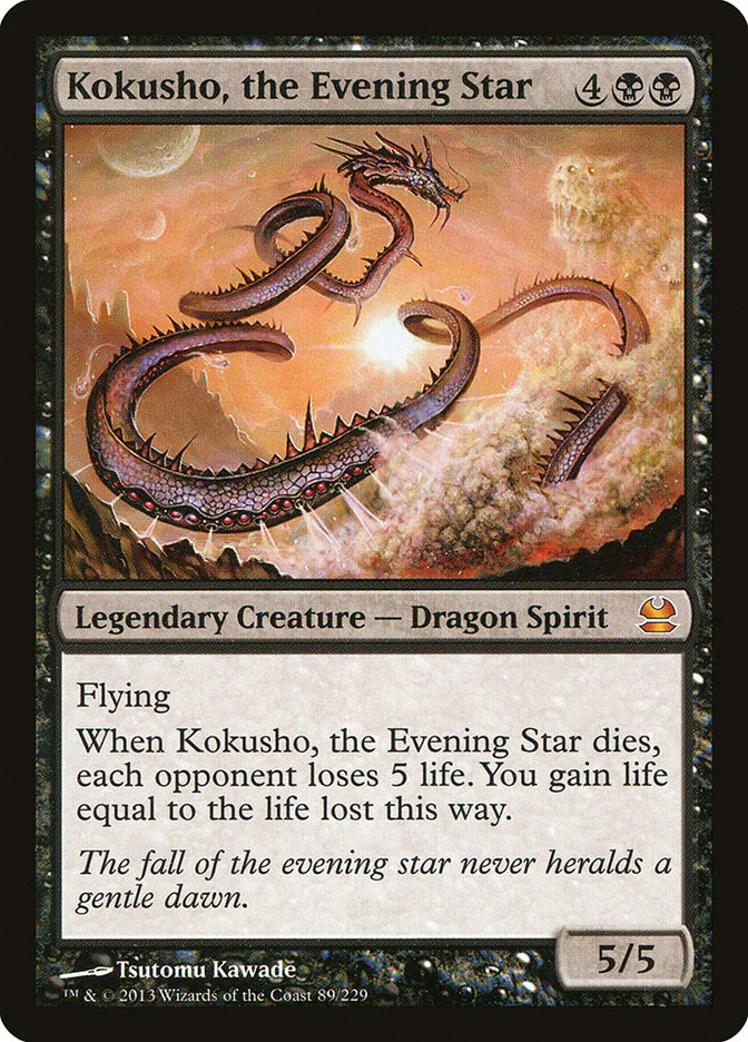 Kokusho, the Evening Star 89/229 (Modern Masters) - Foil