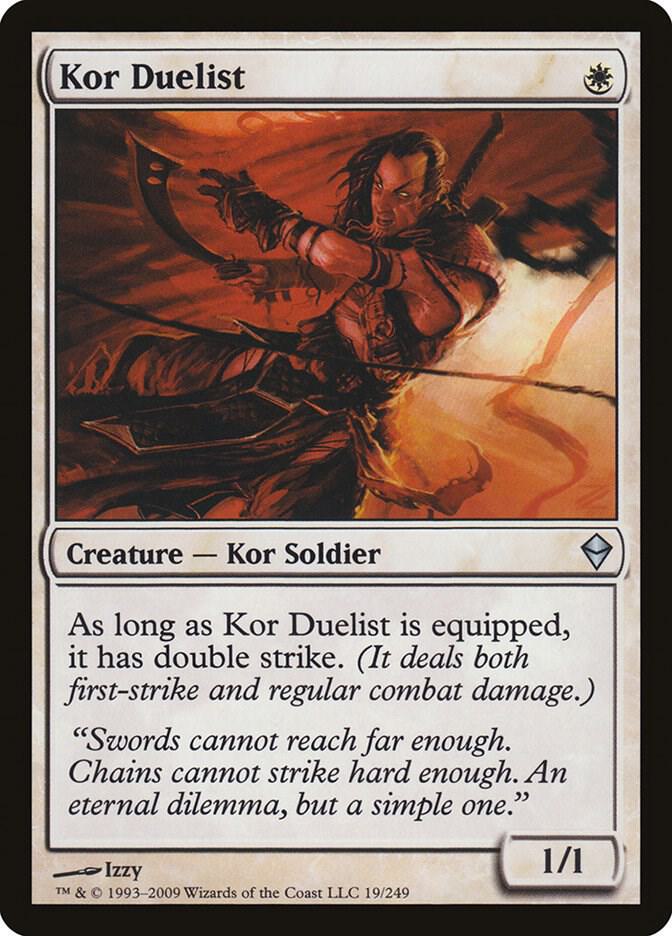 Kor Duelist 19/249 (Zendikar)
