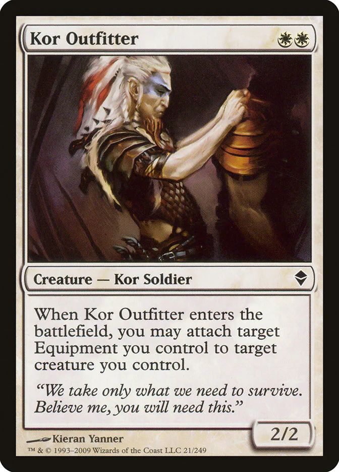 Kor Outfitter 21/249 (Zendikar)