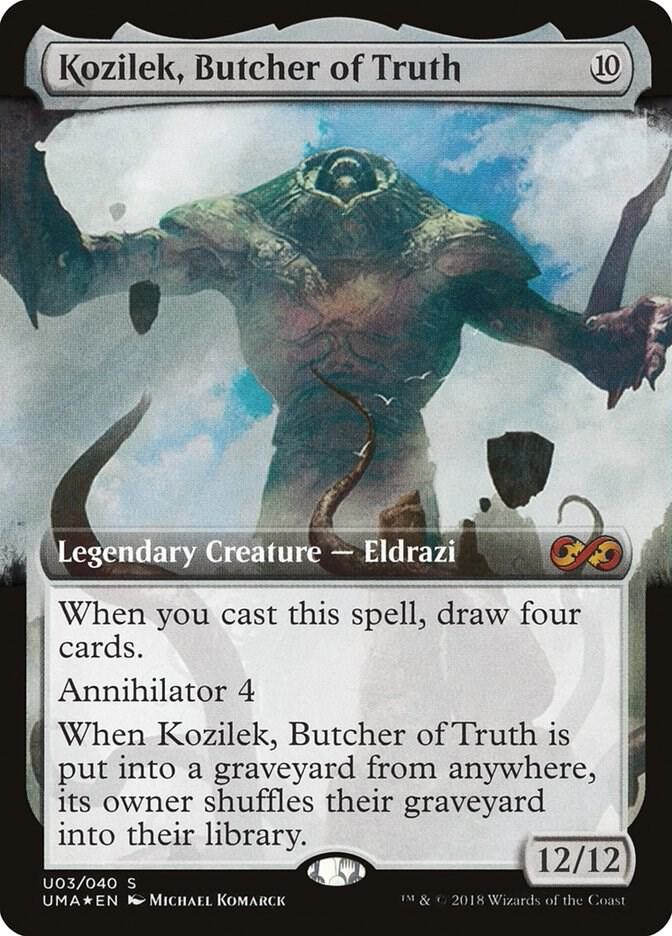 Kozilek, Butcher of Truth 3/40 (Ultimate Masters: Box Toppers)  - Foil