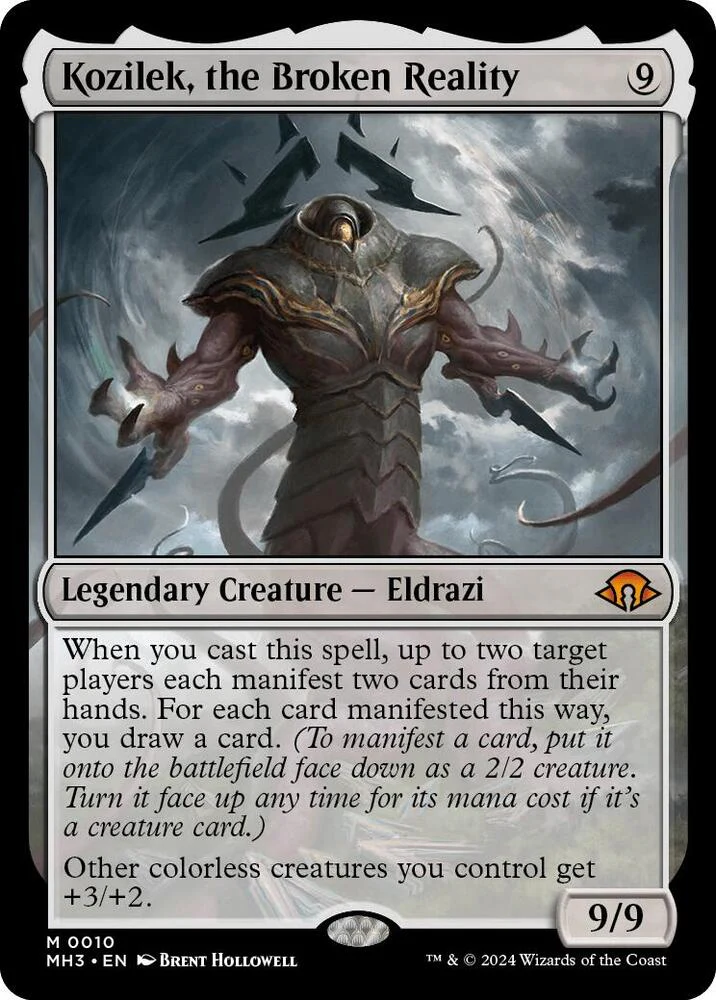 Kozilek, the Broken Reality 10 (Modern Horizons 3)  - Foil