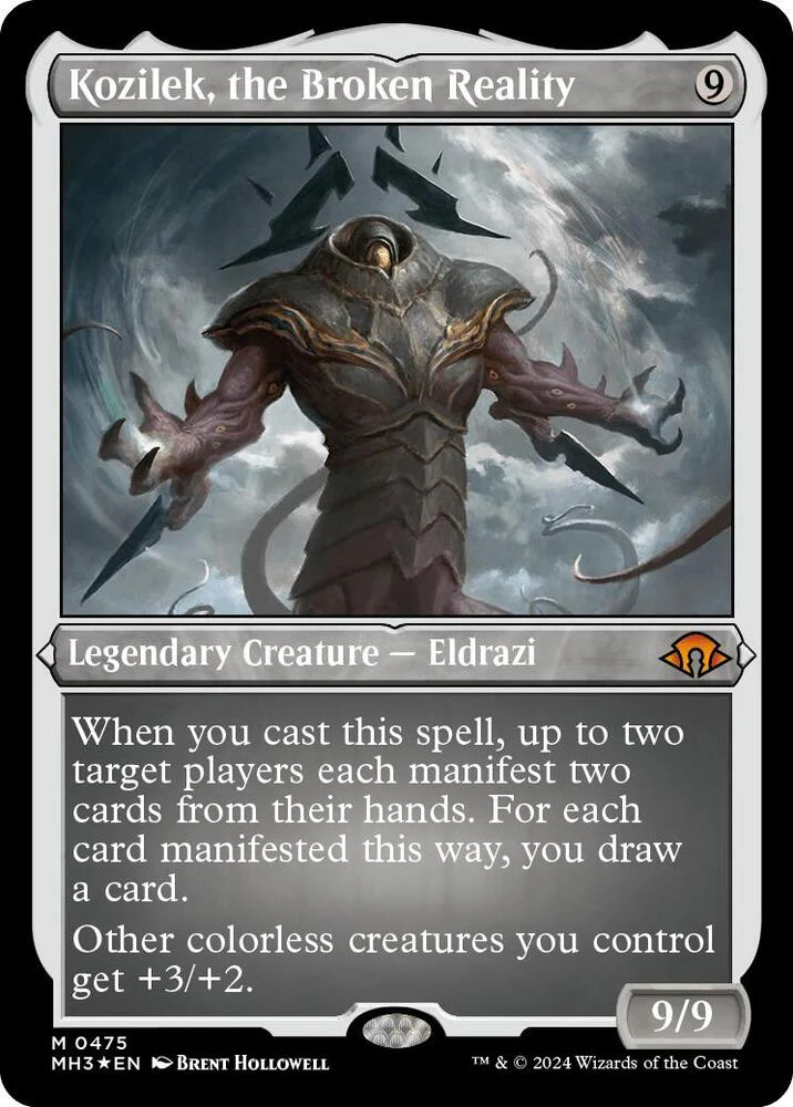 Kozilek, the Broken Reality 475/319 (Modern Horizons 3)  - Etched Foil