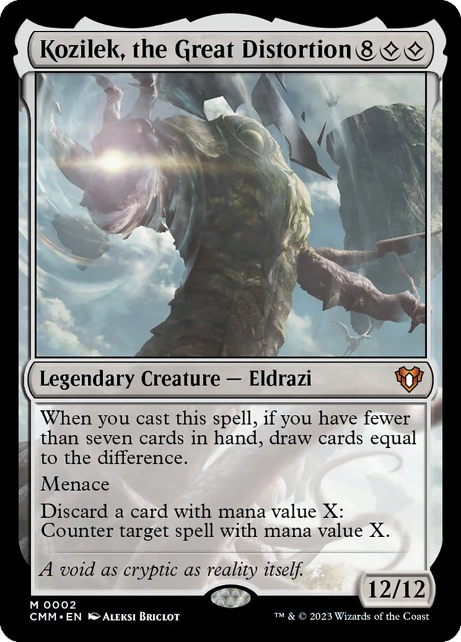 Kozilek, the Great Distortion 2/451 (Commander Masters)