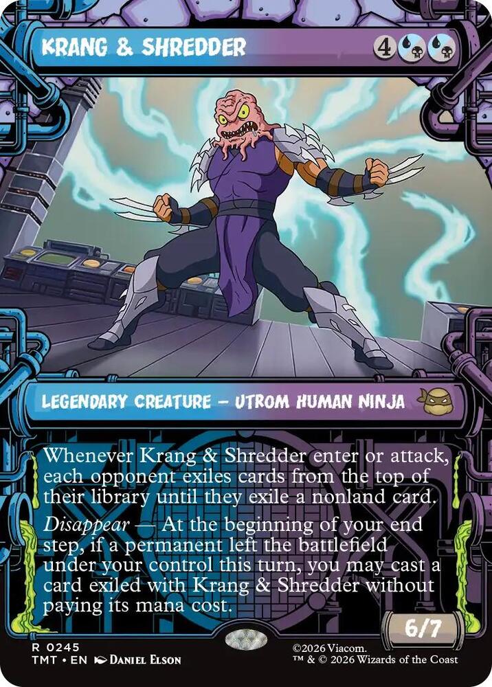 Krang and Shredder Showcase 245 (Teenage Mutant Ninja Turtles)  - Showcase