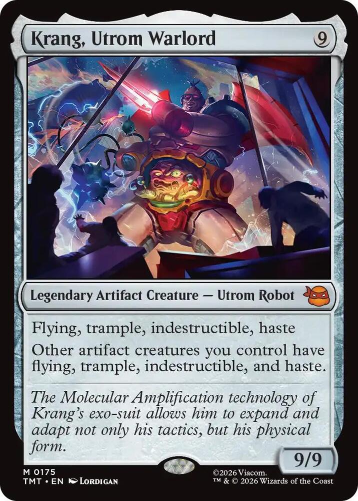 Krang Utrom Warlord 175 (Teenage Mutant Ninja Turtles) - Foil