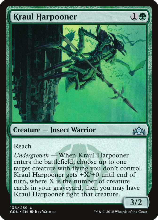 Kraul Harpooner 136/259 (Guilds of Ravnica)