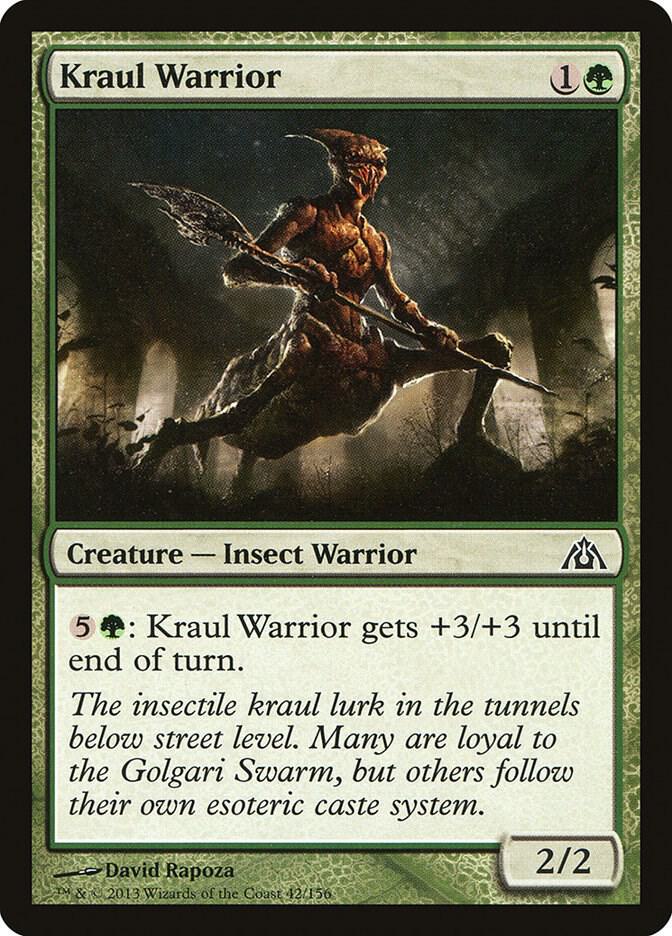Kraul Warrior 42/156 (Dragon's Maze)