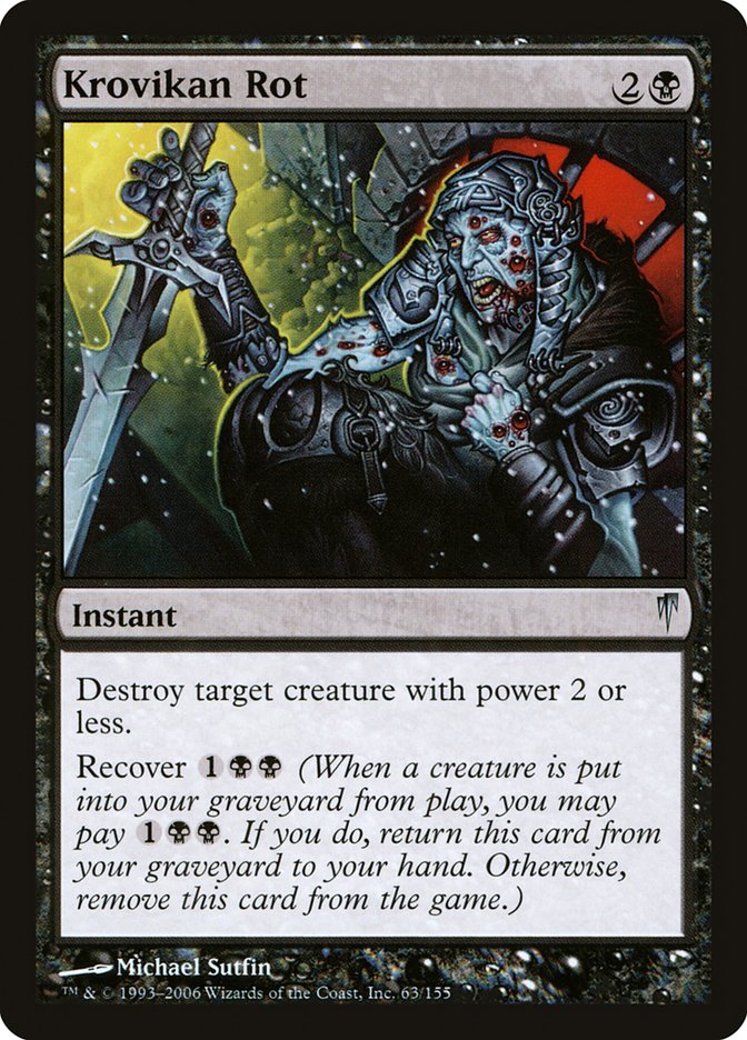 Krovikan Rot 63/155 (Coldsnap)  - Foil