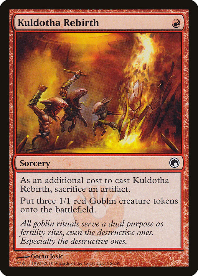 Kuldotha Rebirth 96 (Scars of Mirrodin)