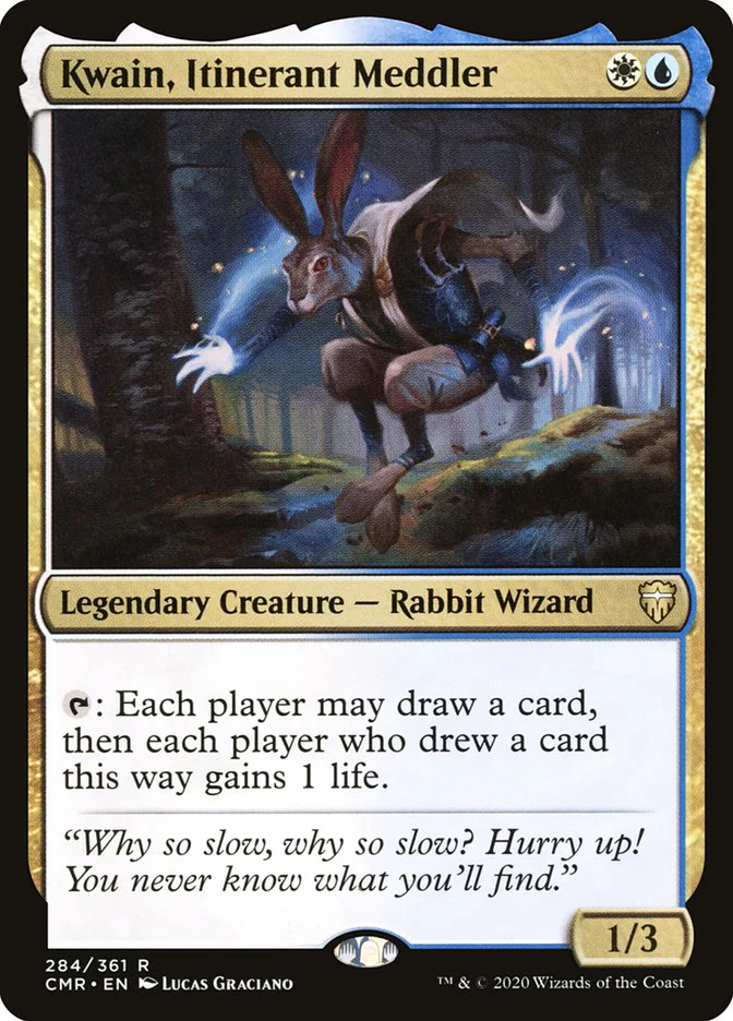 Kwain, Itinerant Meddler 284/361 (Commander Legends)