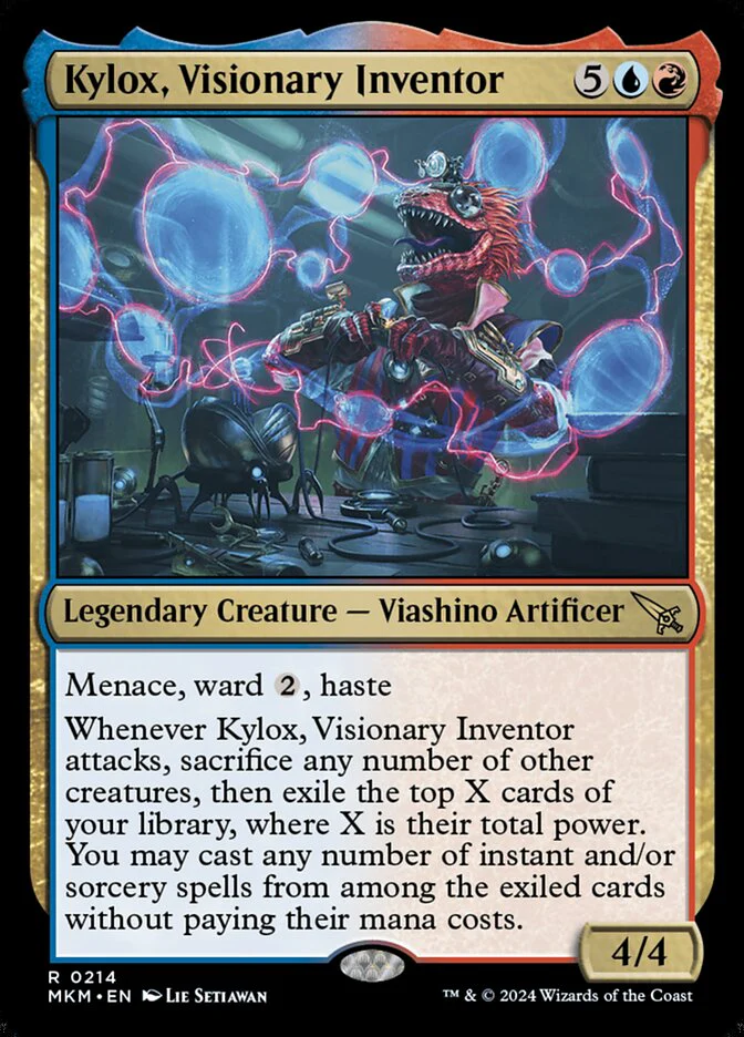 Kylox, Visionary Inventor 214/286 (Murders at Karlov Manor)