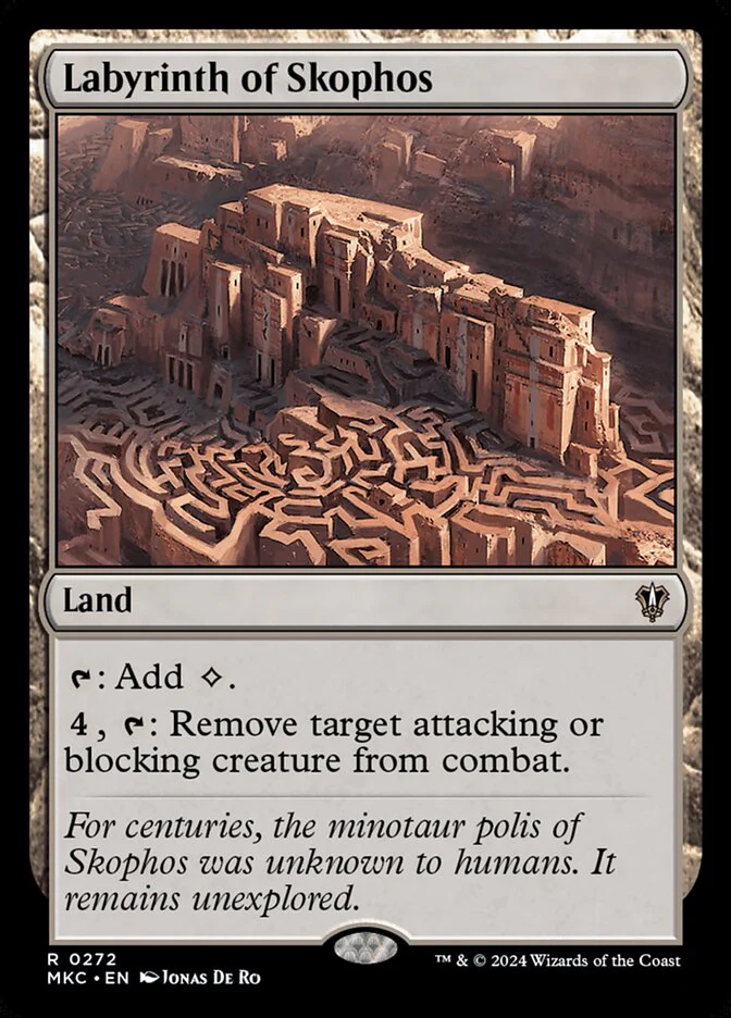Labyrinth of Skophos 272/311 (Commander: Murders at Karlov Manor)