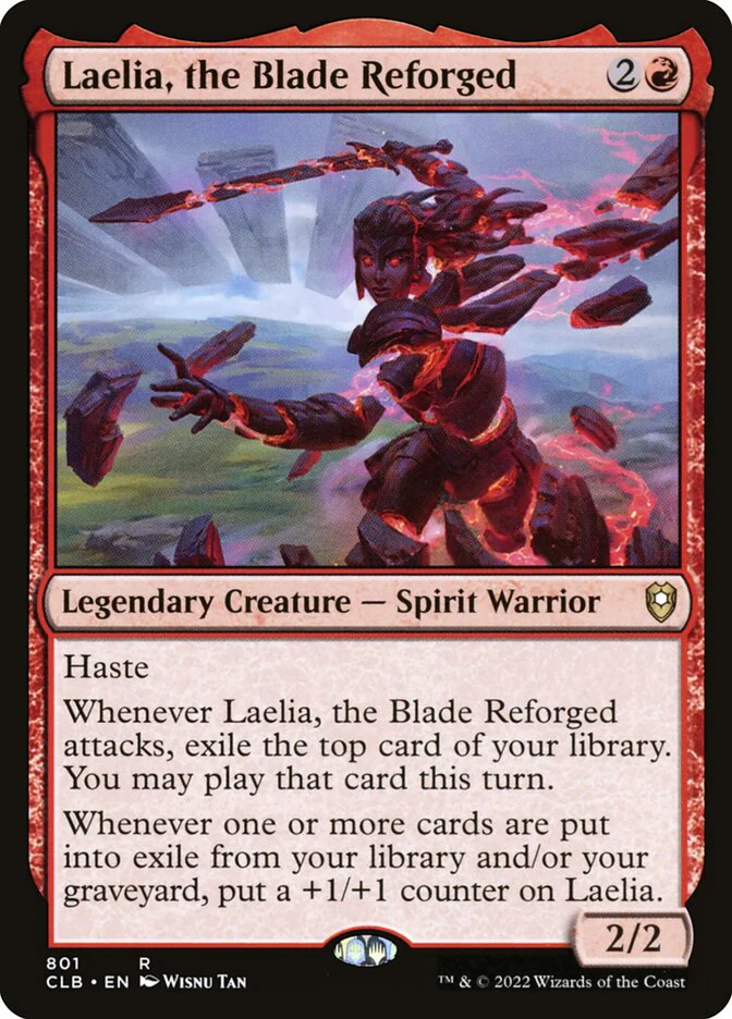 Laelia, the Blade Reforged 801/361 (Commander Legends: Battle for Baldur's Gate)