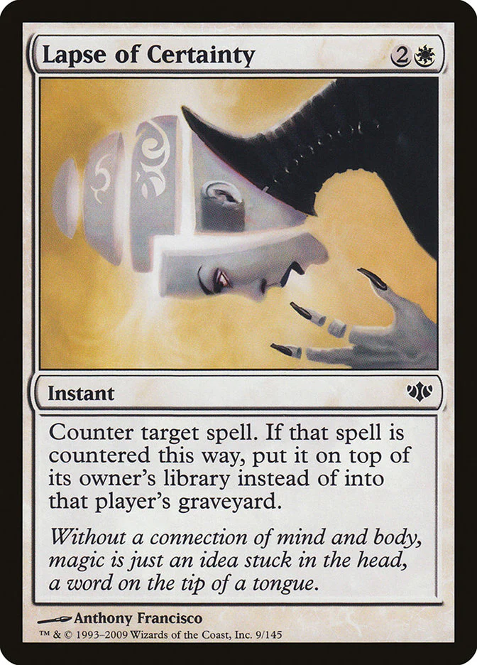 Lapse of Certainty 9/145 (Conflux)