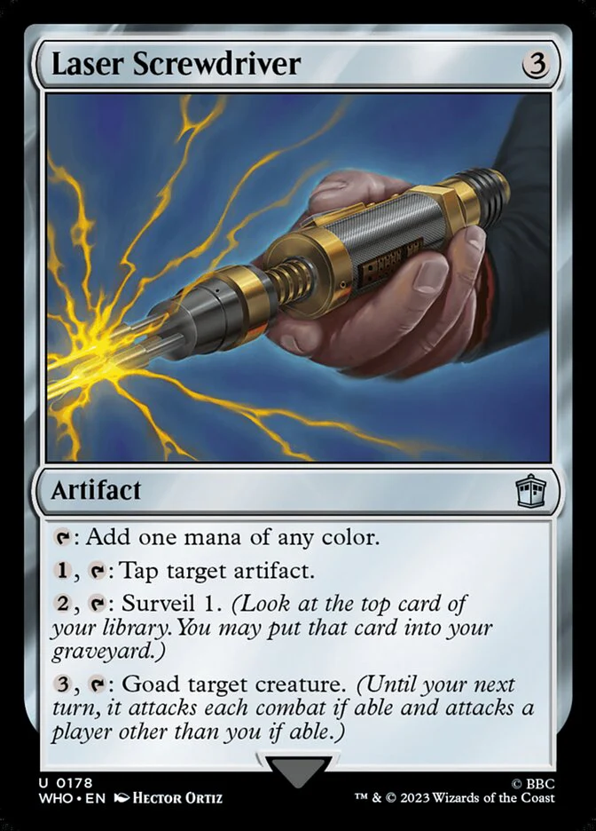 Laser Screwdriver 178/331 (Universes Beyond: Doctor Who)
