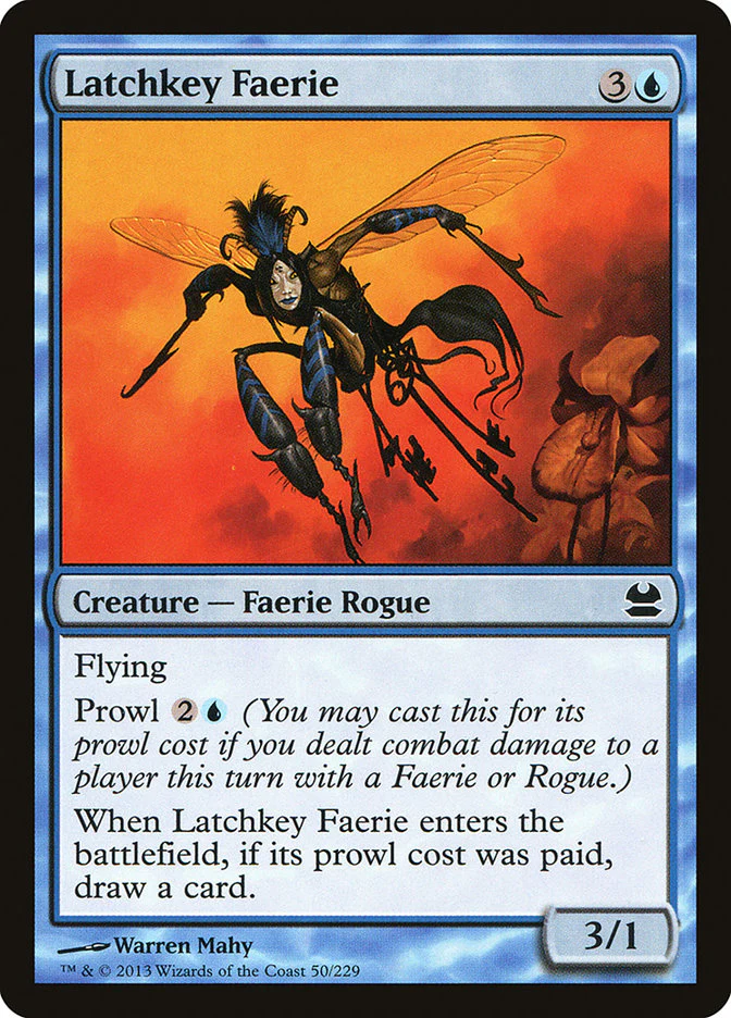 Latchkey Faerie 50/229 (Modern Masters)