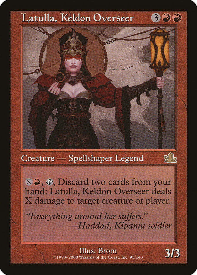 Latulla, Keldon Overseer 95/143 (Prophecy)