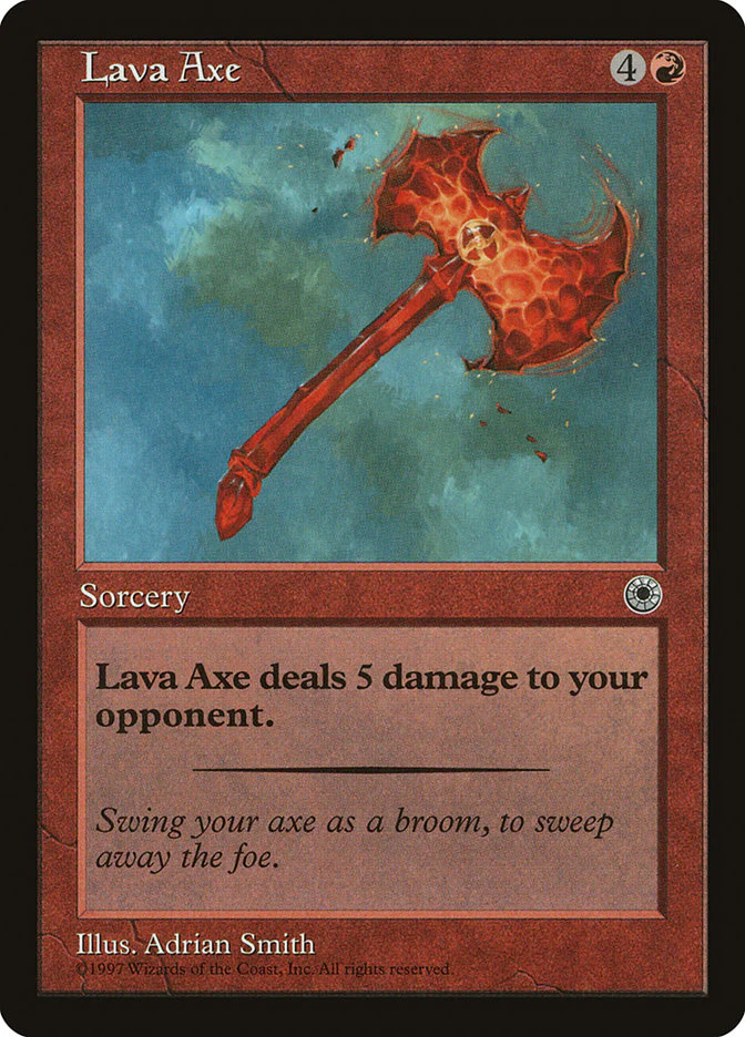 Lava Axe 137/243 (Portal)