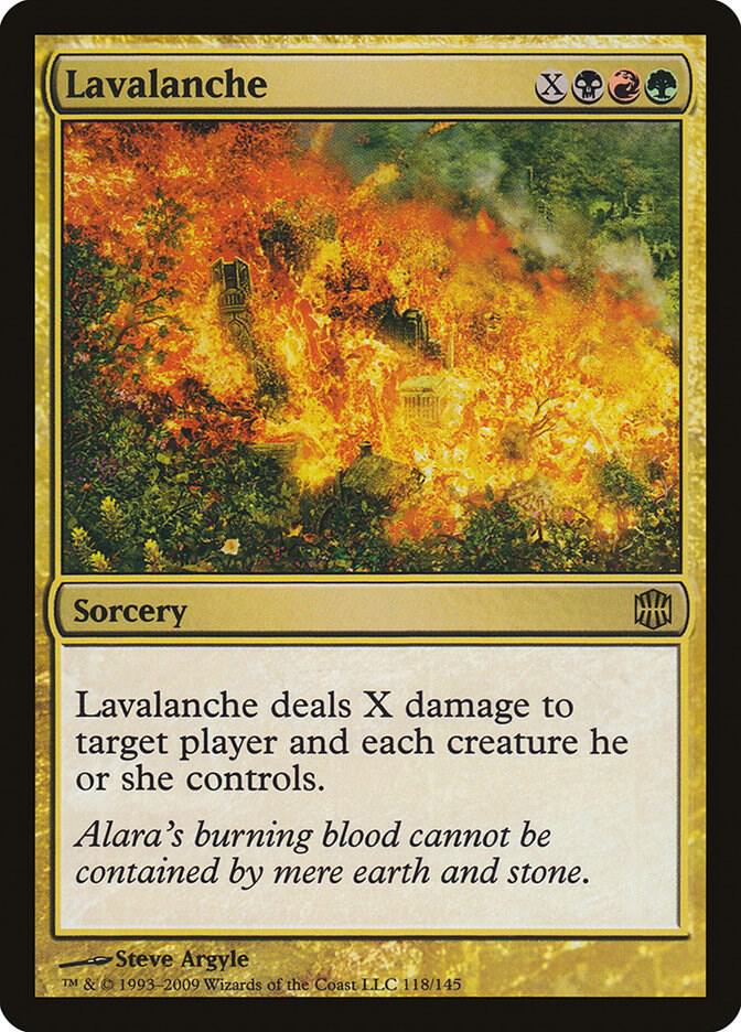 Lavalanche 118/145 (Alara Reborn)