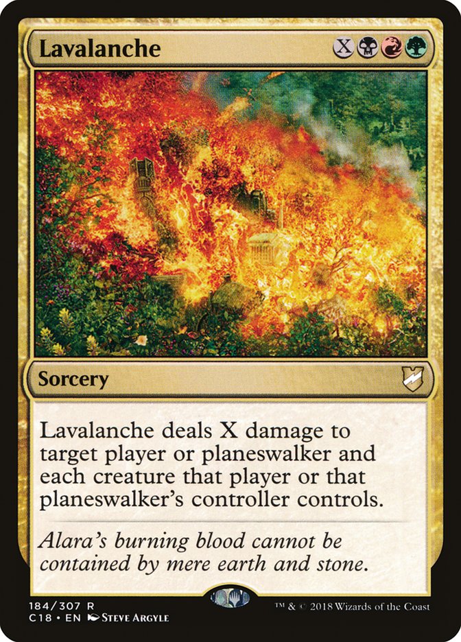 Lavalanche 184/307 (Commander 2018)
