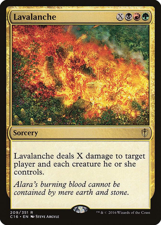Lavalanche 209/351 (Commander 2016)