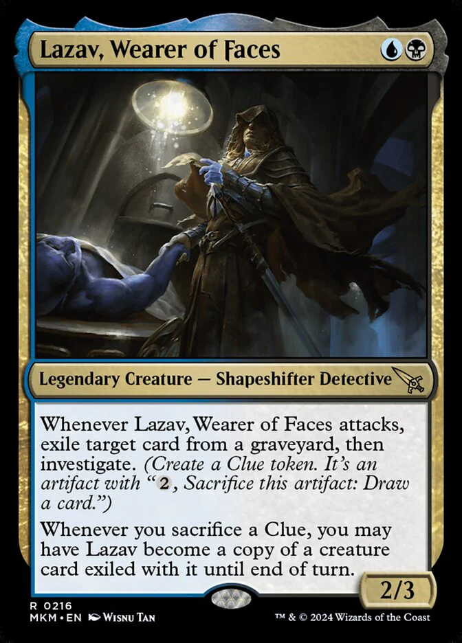 Lazav, Wearer of Faces 216/286 (Murders at Karlov Manor)