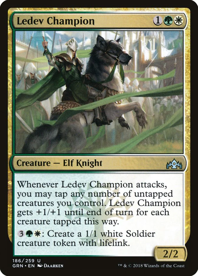Ledev Champion 186/259 (Guilds of Ravnica)
