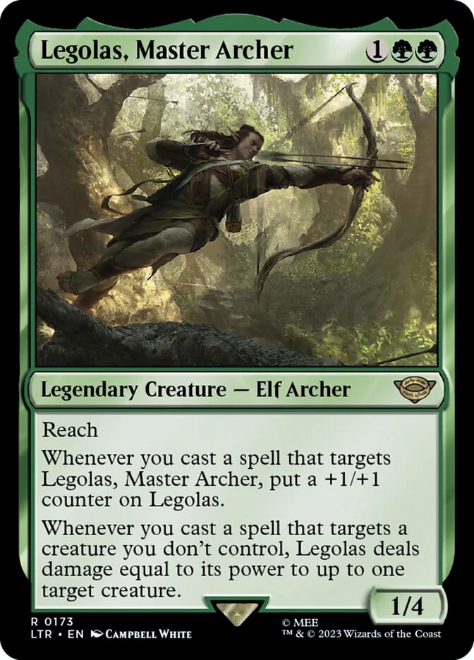 Legolas, Master Archer 173/281 (Universes Beyond: The Lord of the Rings: Tales of Middle-earth)