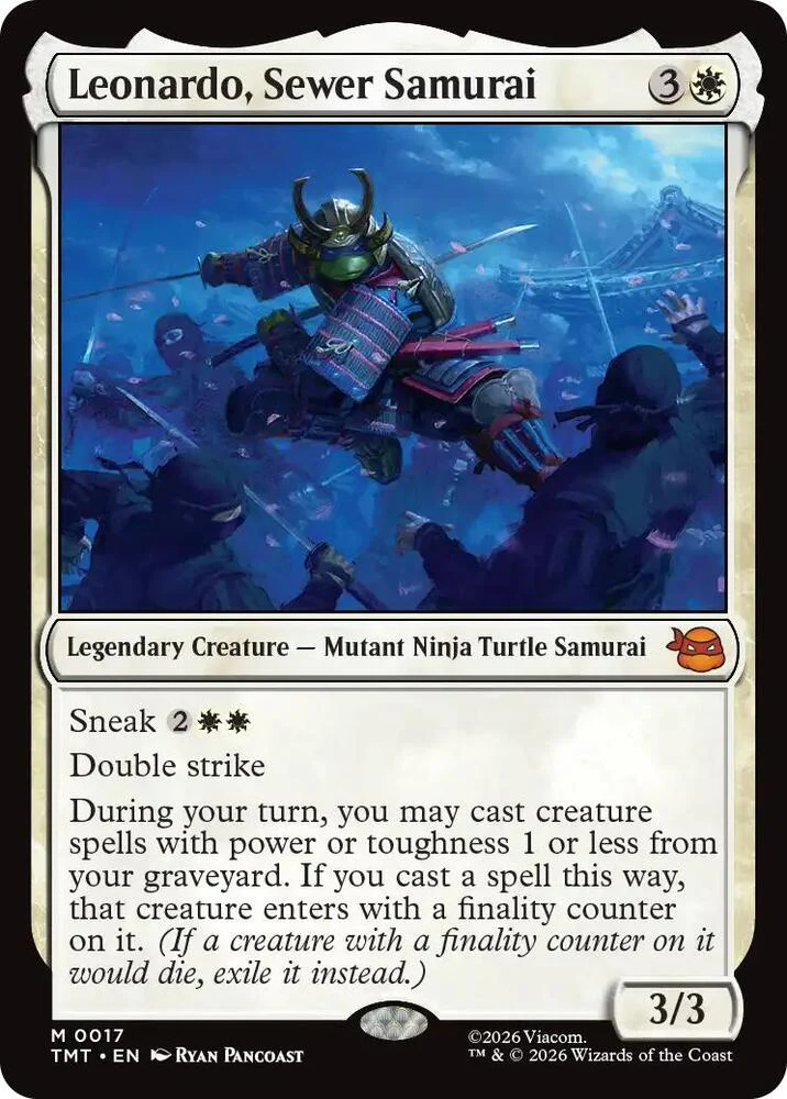 Leonardo Sewer Samurai 17 (Teenage Mutant Ninja Turtles)